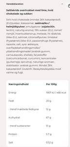 Lakrids by Bülow - Påskeæg, Lime Crackle