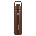 AquaFlask Sports Bottle Espresso 650 ml – isoleret drikkedunk