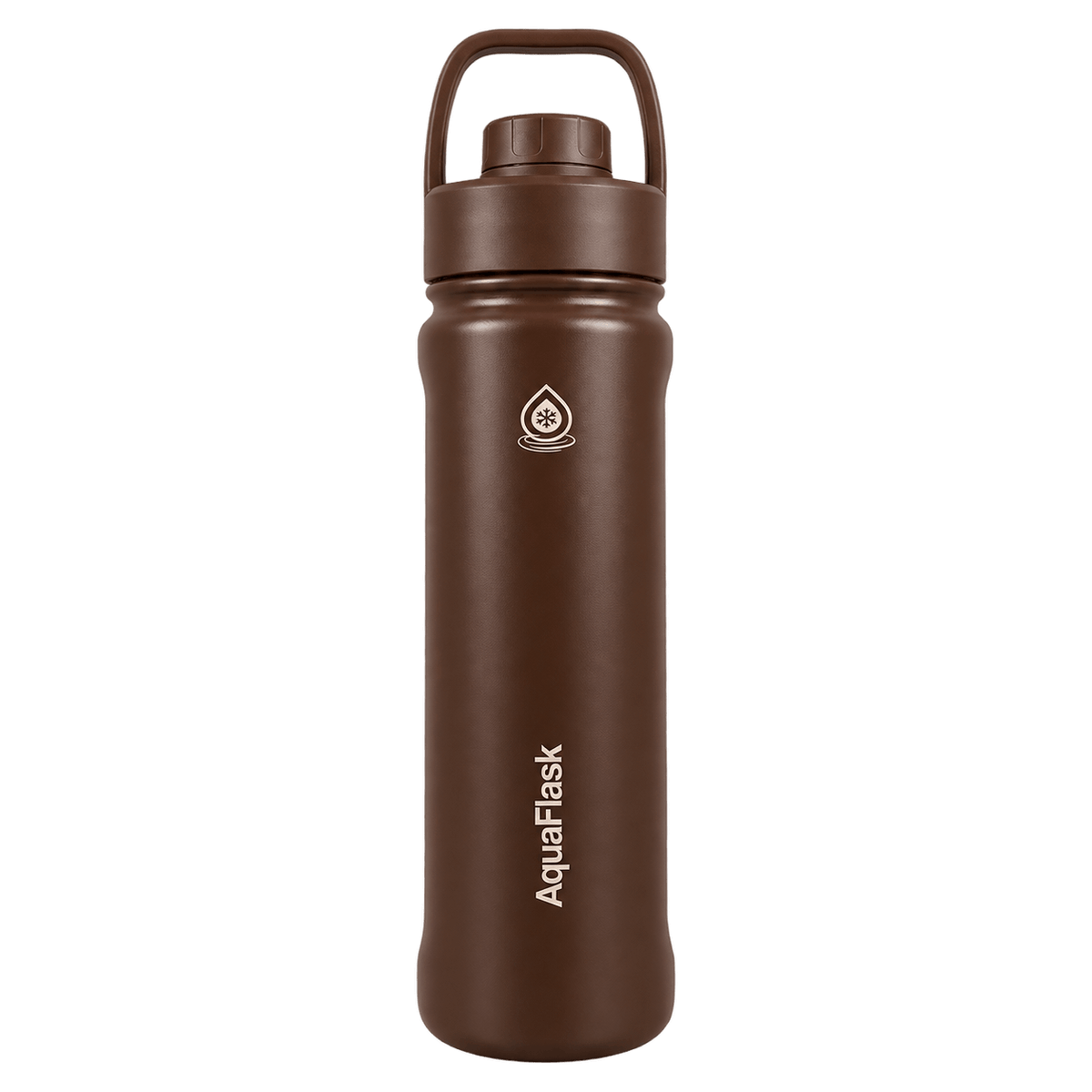 AquaFlask Sports Bottle Espresso 650 ml – isoleret drikkedunk