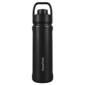AquaFlask Sports Bottle Space Black 650 ml – isoleret drikkedunk