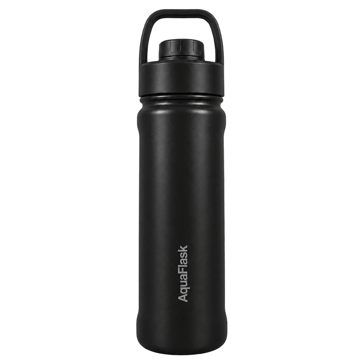 AquaFlask Sports Bottle Space Black 650 ml – isoleret drikkedunk