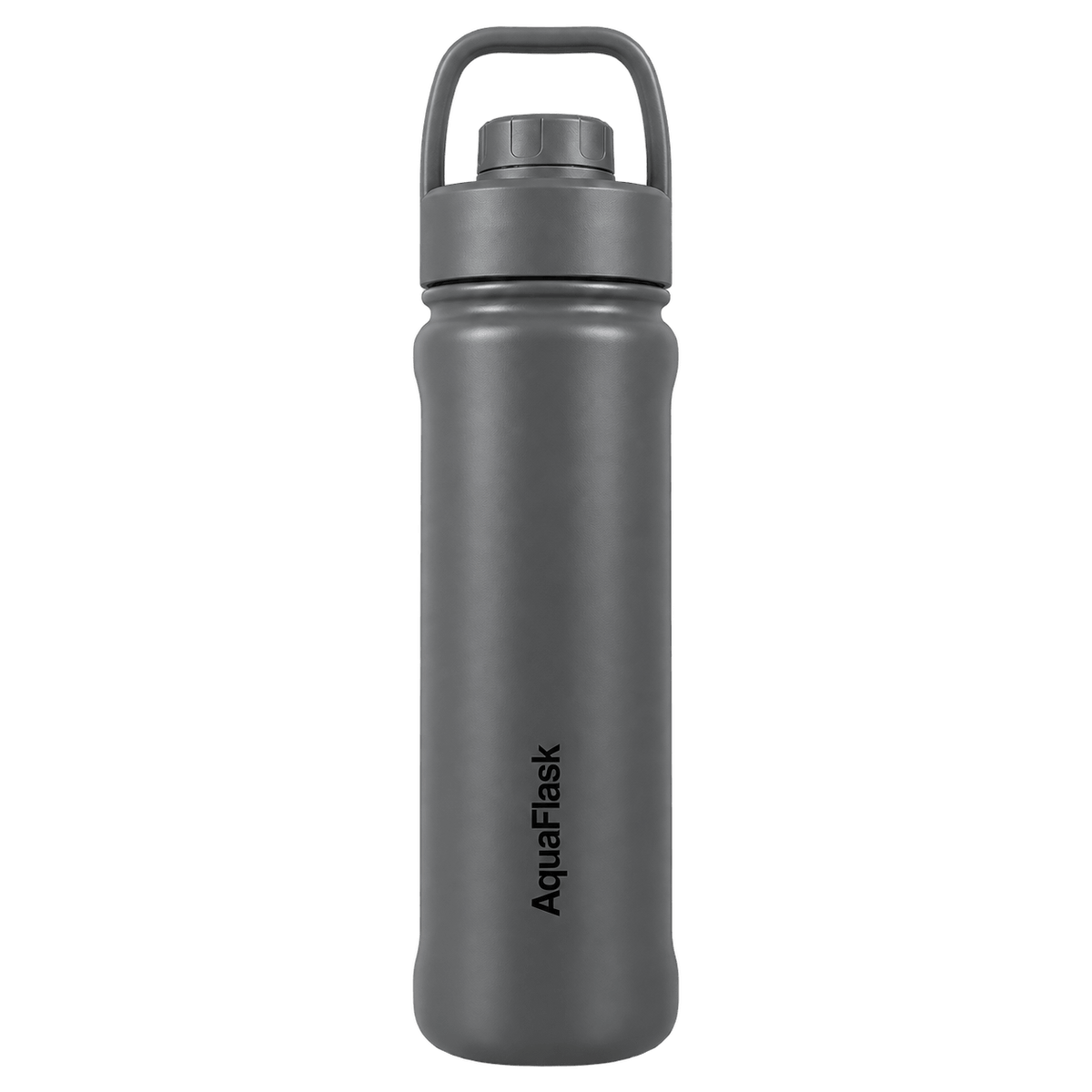 AquaFlask Sports Bottle Stone Gray 650 ml – isoleret drikkedunk
