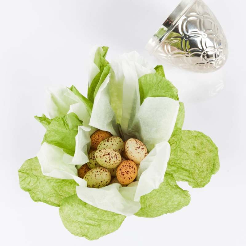 summerbird classic silver egg påskeæg sølv metal 2026 økologisk chokolade 