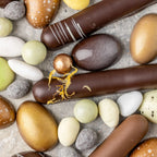 xocolatl golden eggs art 9 marzipan mix gaveæske påske fyldt chokolade marcipan påskeæg