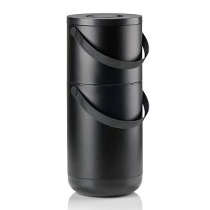 Zone - Circular Affaldsspand 22 + 12 liter Black