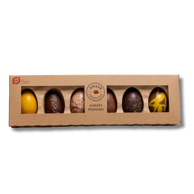 anker chokolade gourmet påskeæg dessertchokolade økologisk fyldte æg