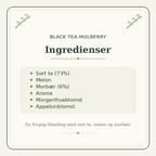 Teministeriet - Moomin Black Tea Mulberry