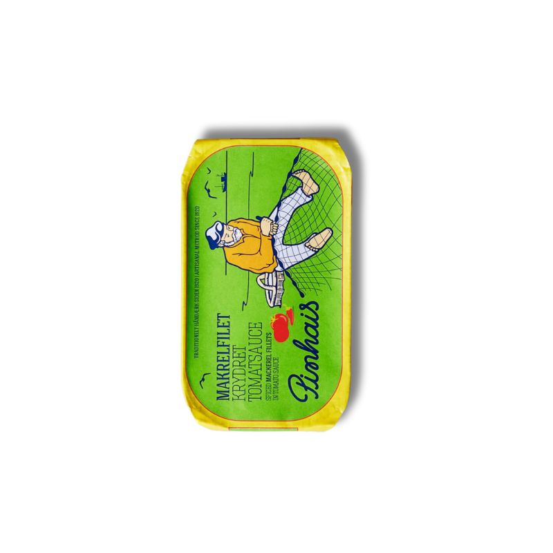 luksus gourmet prep prepping Makrel i krydret tomatsauce – Pinhais x Grøndals