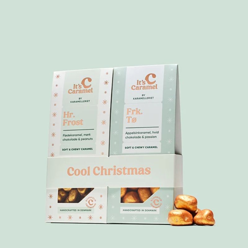Karamelleriet Cool Christmas julekarameller – stemningsbillede