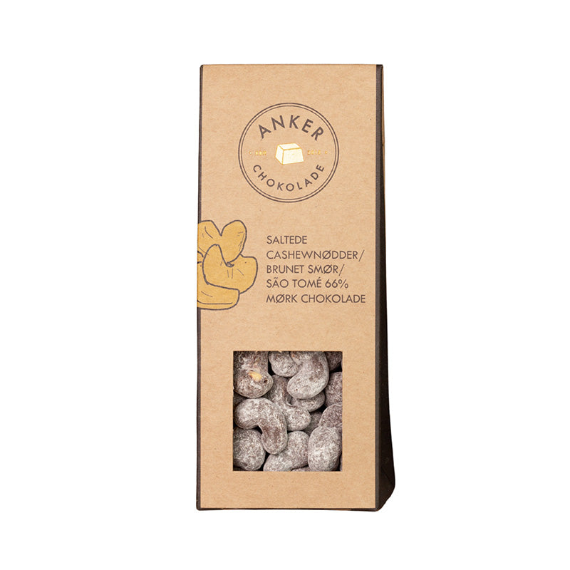 Anker Chokolade - Cashewnødder med brunet smør
