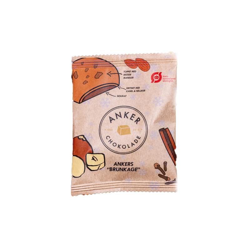 Anker Chokolade - Flowpack, Brunkage.