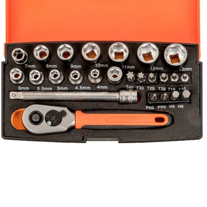 Bacho - Topnøglesæt 25 dele