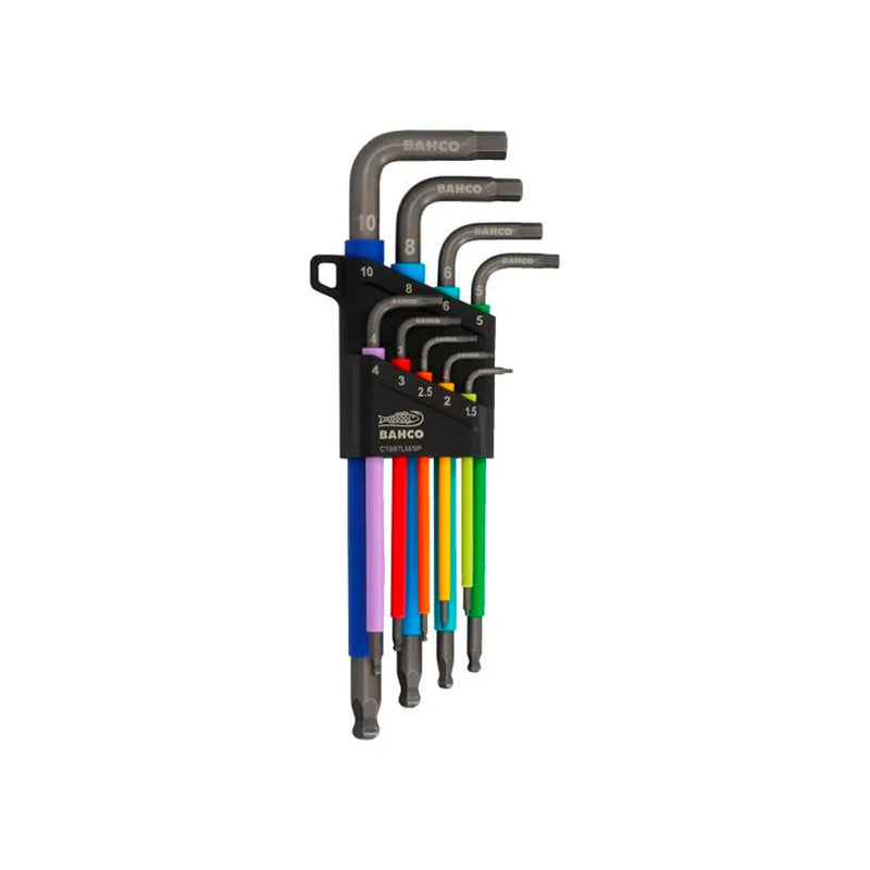 Bacho - Unbrako nøglesæt i farver