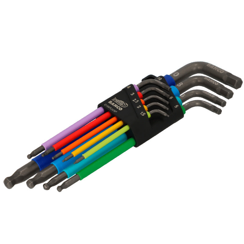 Bacho - Unbrako nøglesæt i farver