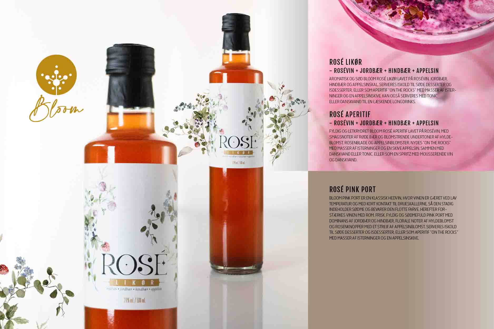 Bloom - Rosé likør
