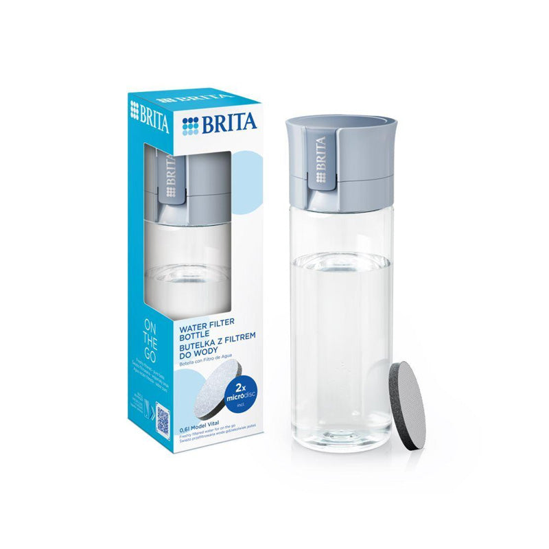 Brita - Vital vandflaske, blå