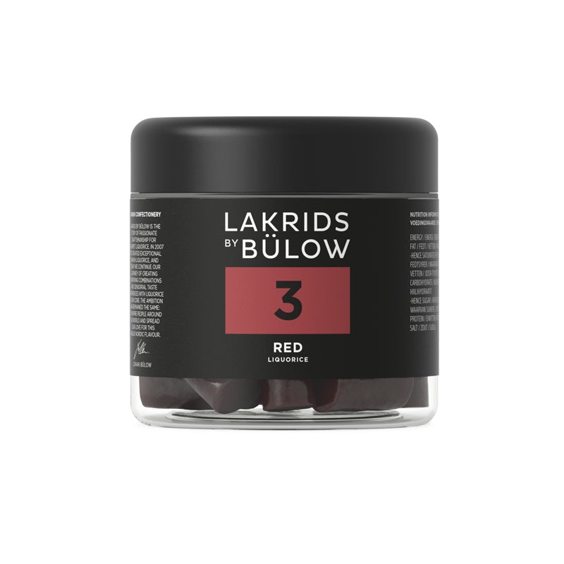 Bülow Lakrids - NO. 3 rød lakrids