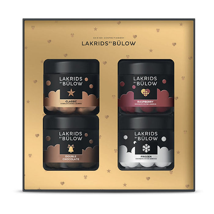 Bülow Lakrids - Black Box, de 4 julevarianter