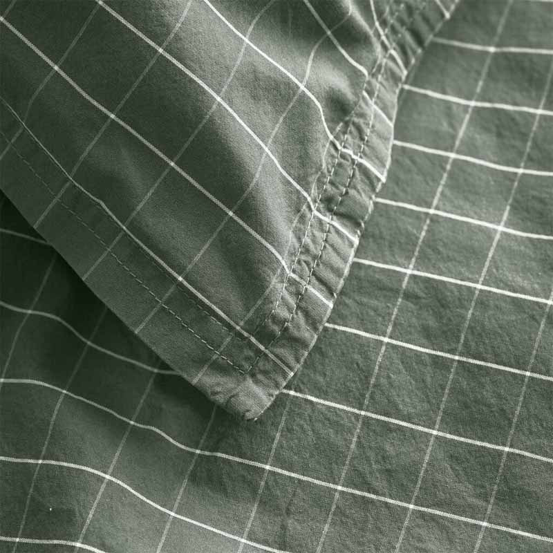 Bynord sengesæt - Erika Forest w. snow. (2 sæt), EKSTRA LÆNGDE