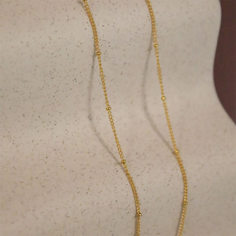 By Stær - Athena halskæde, forgyldt