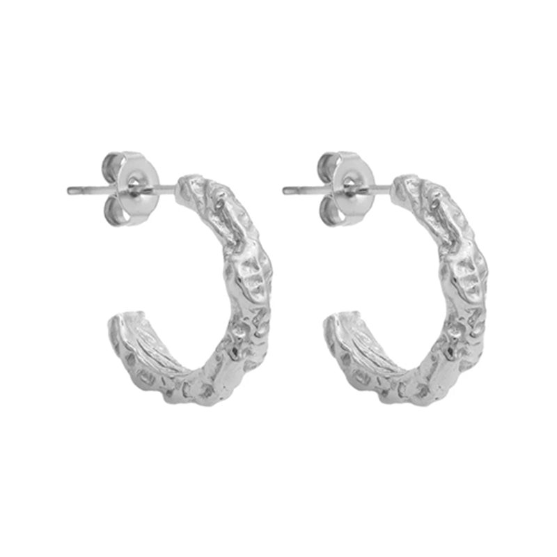 By Stær - Celeste øreringe, sølv