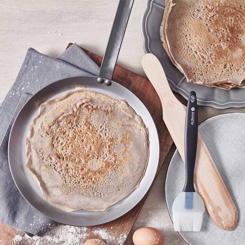 De Buyer – Crêpes sæt med crêpepande og tilbehør