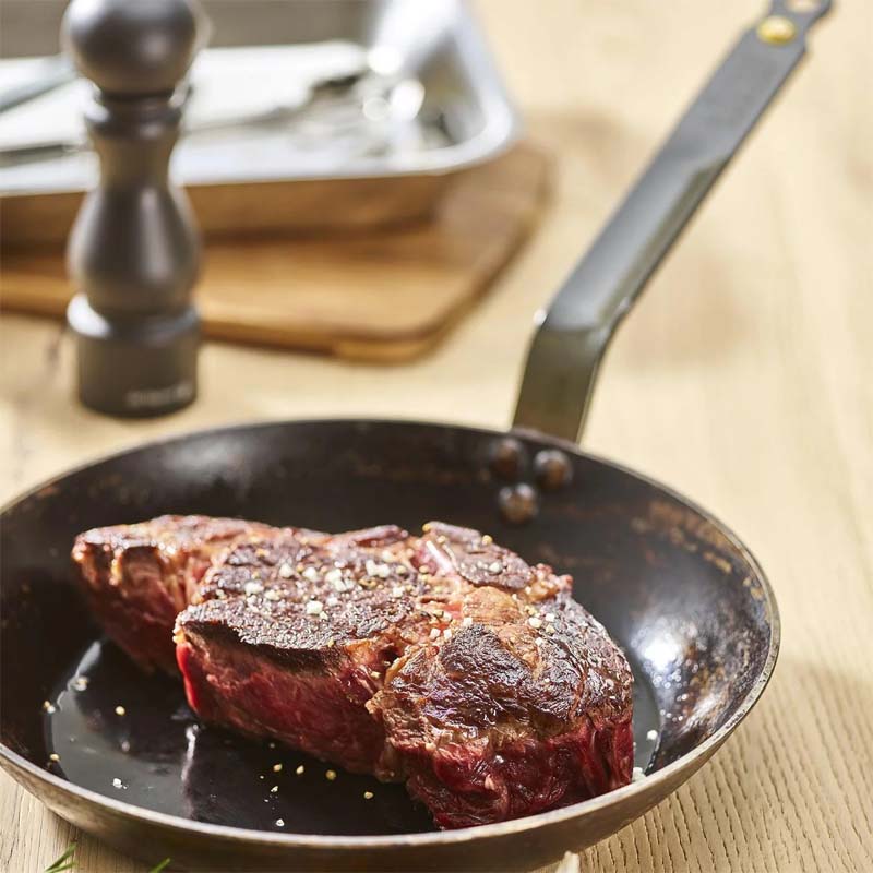 De Buyer – Stegepande Mineral B Lyonnaise, 28 cm