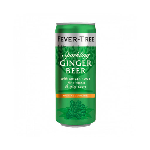 Fever-tree dåse sparkling ginger beer ingefær
