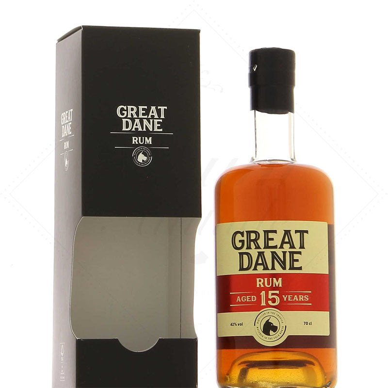 Great Dane Rum - 15 years - I gaveæske