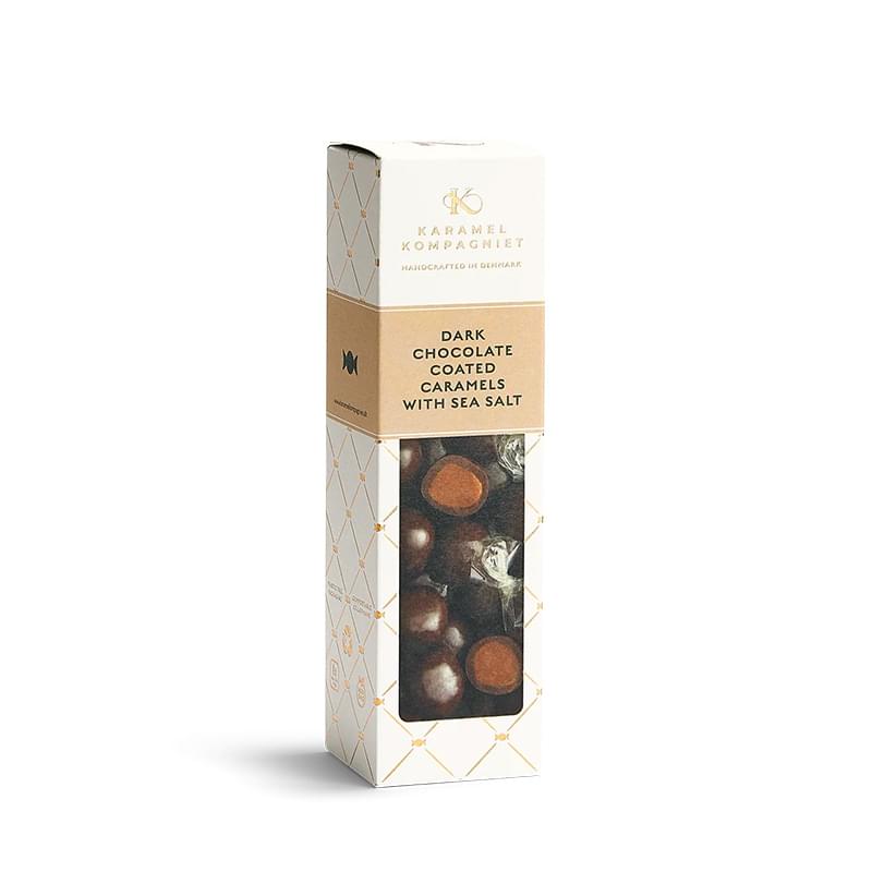 Karamel Kompagniet - Karameller med mørk chokolade & sydesalt.