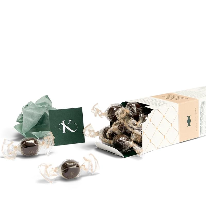 Karamel Kompagniet - Karameller med mørk chokolade & sydesalt.