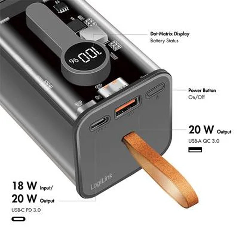 LOGILINK - powerbank 20000 MAH
