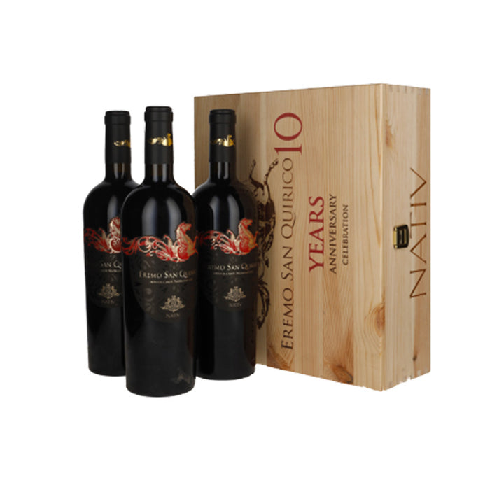 nativ ereoma 2018 italiensk rødvin i trækasse