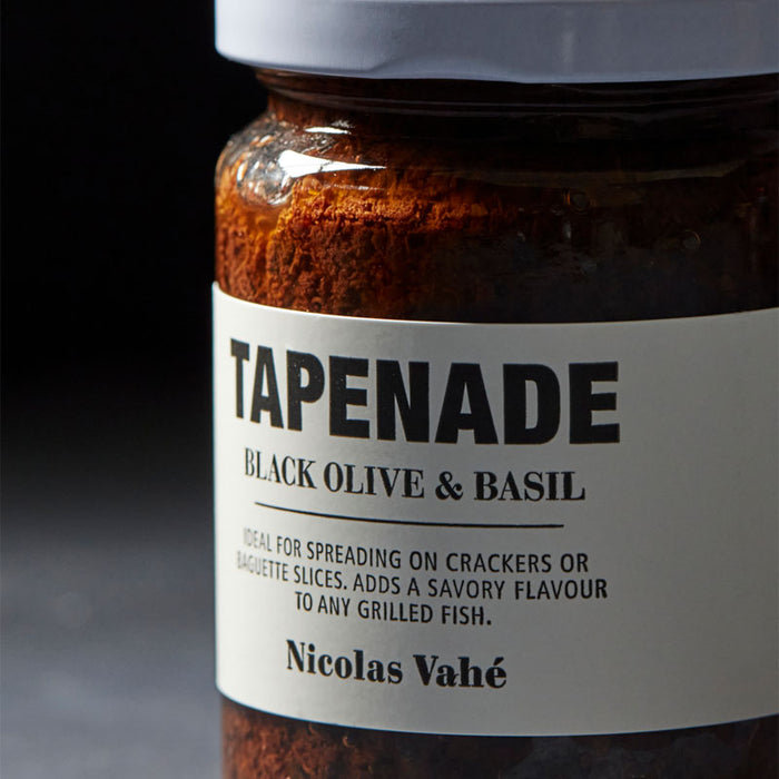 Nicolas Vahé - Tapenade med sorte oliven og basilikum