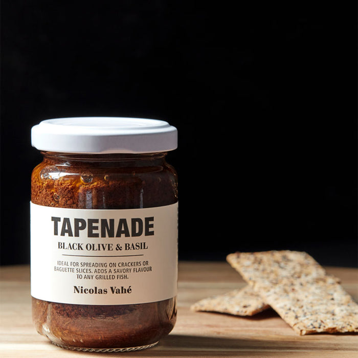 Nicolas Vahé - Tapenade med sorte oliven og basilikum