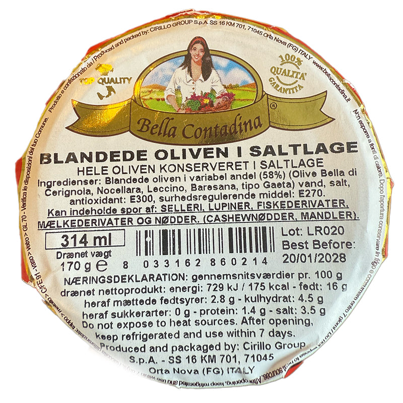 Bella Contadina - Oliven mix