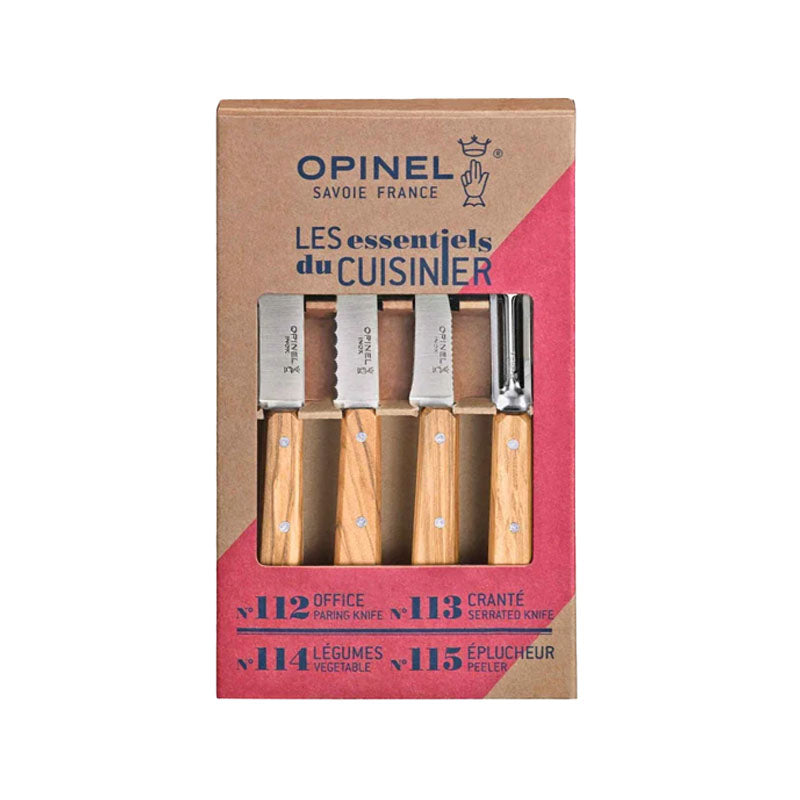 Opinel - De 4 essentielle køkkenknive