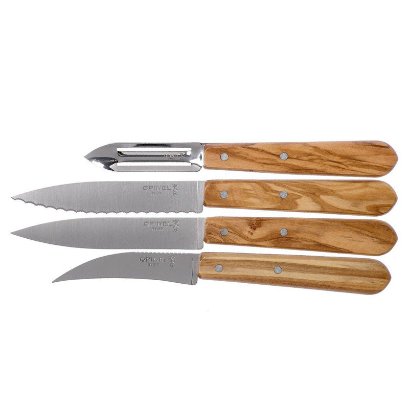 Opinel - De 4 essentielle køkkenknive