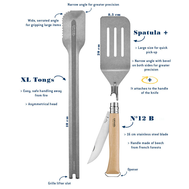 Opinel - BBQ sæt