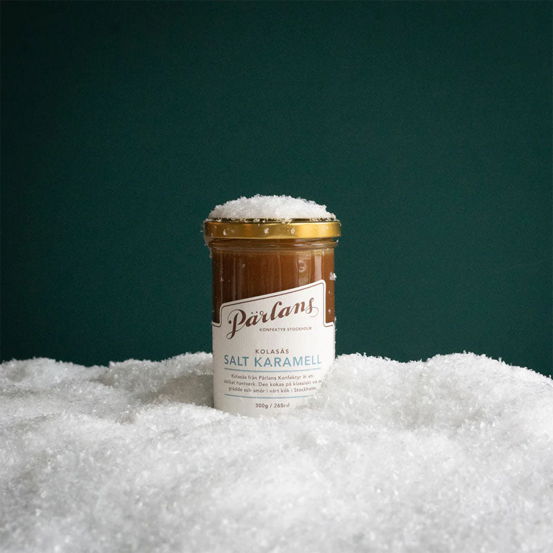 Pärlans - Karamelsauce med saltkaramel