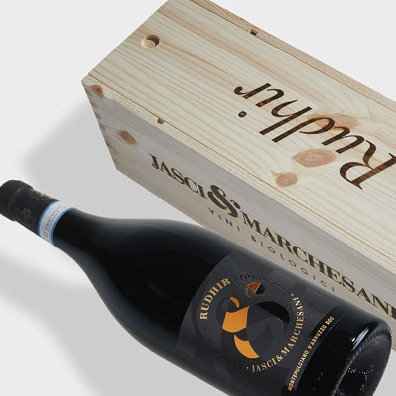 Rudhir - Montepulciano d´Abruzzo DOC - MAGNUM Woodbox