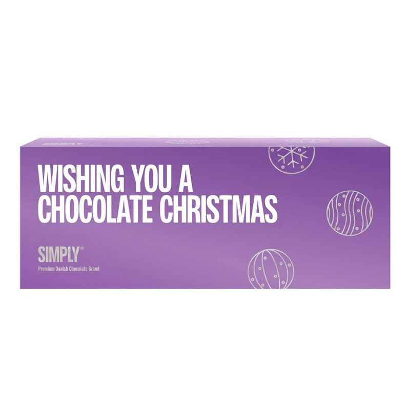 Simply Chocolate - Wishing you a chocolate christmas, gaveæske