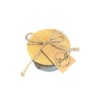 Stuff Design - Glasbrikker i egetræ, 6 stk.