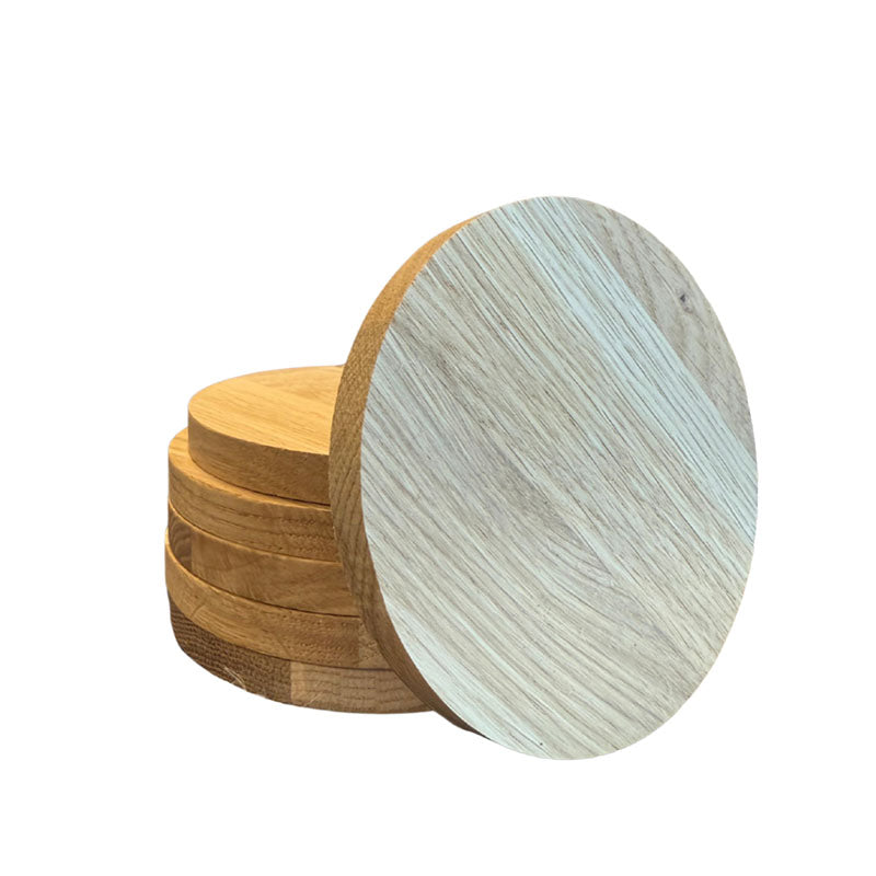 Stuff Design - Glasbrikker i egetræ, 6 stk.