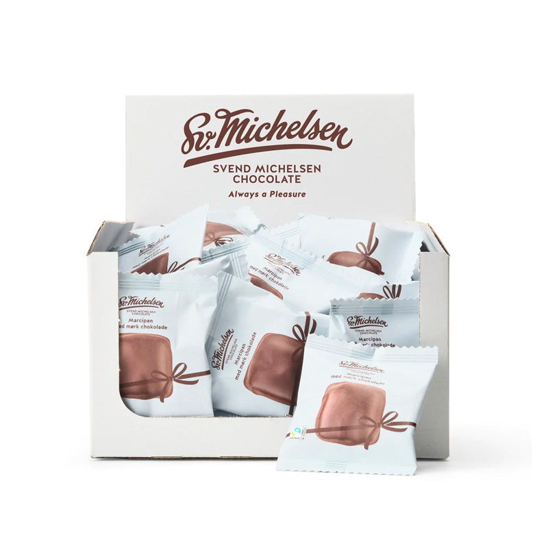 Sv. Michelsen - Flowpacks, marcipan & mørk chokolade