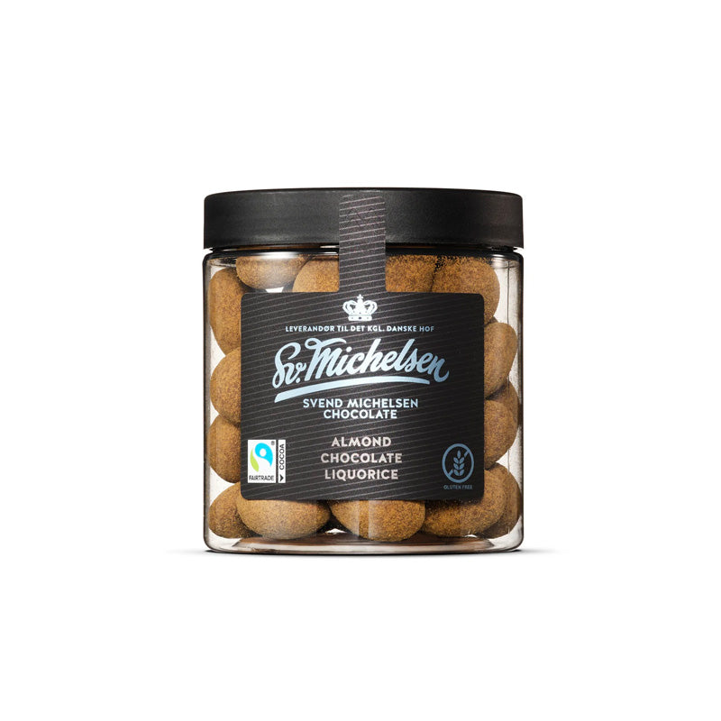 Sv. Michelsen - Mandler med chokolade og lakrids