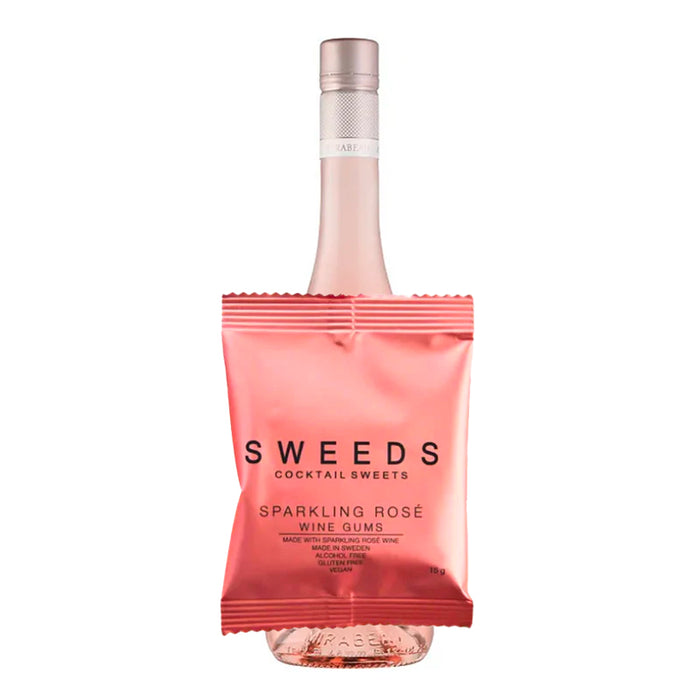 SWEEDS - Sparkling Rosé Vingummi, flowpacks