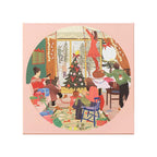 puslespil vissevasse julen julepuslespil rundt puslespil