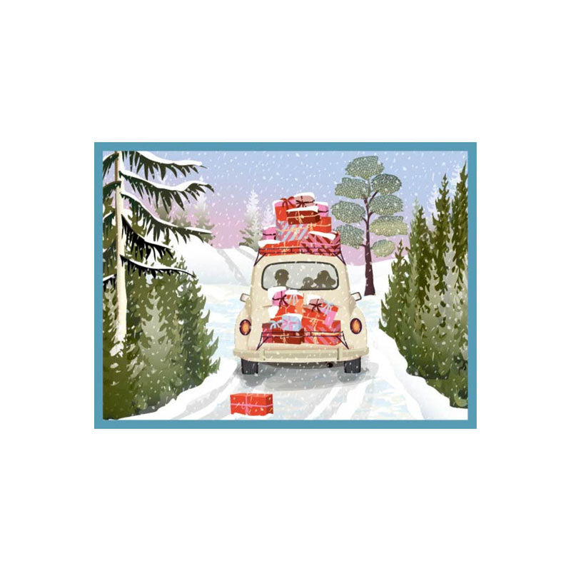 vissevasse puslespil jul julen julepuslespil adventsgave julegave puzzle allpacked