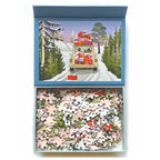 vissevasse puslespil jul julen julepuslespil adventsgave julegave puzzle allpacked